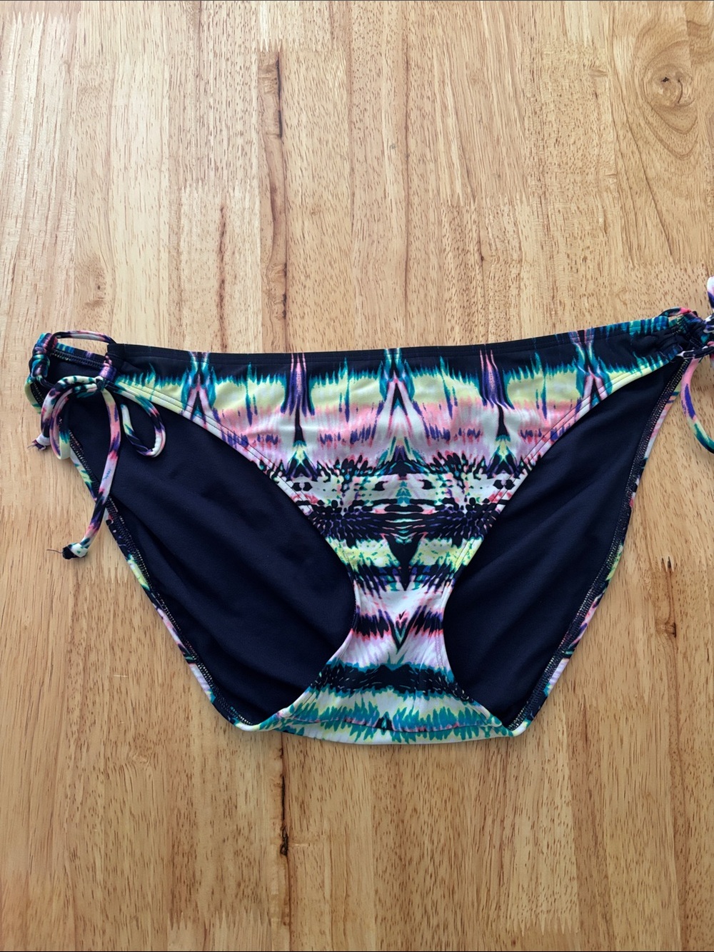 Athleta side tie bikini bottom sz L/XL